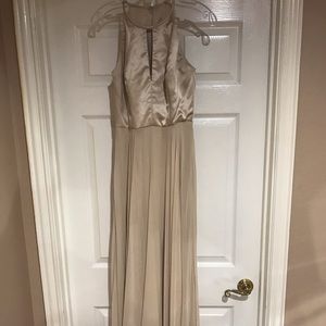 Champagne Bridesmaid Dress by After Six